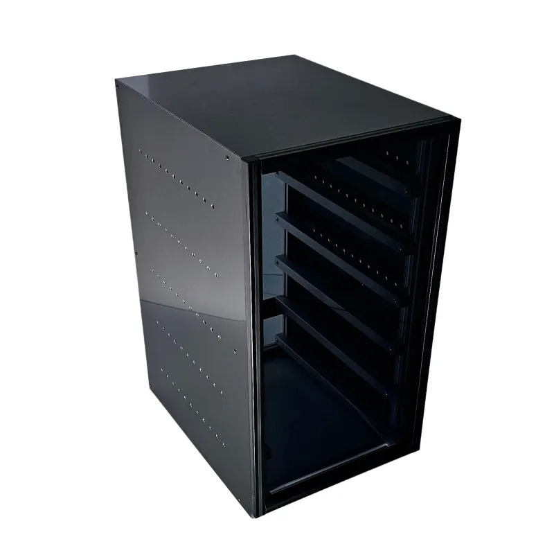 Batterieschrank für 6 Pytes 48100R LiFePo4-Batterien schwarz – Bild 6