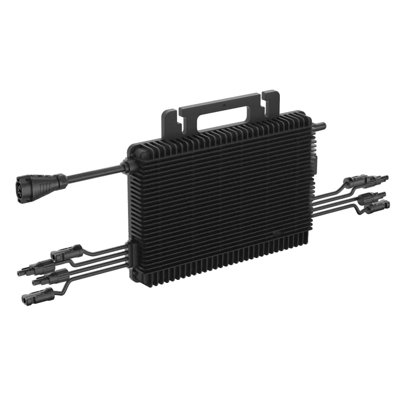 Ansicht des Hoymiles HiFlow 2000 Pro Mikrowechselrichters von der Seite