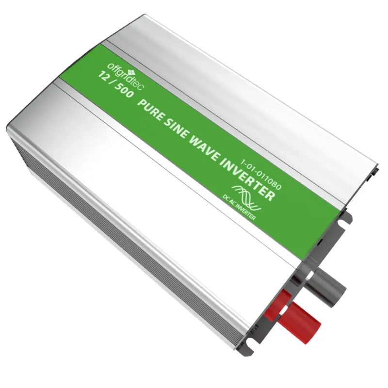 Rückansicht des PSI mit Anschlüssen für 12V und 230V