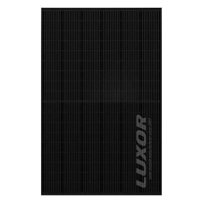 LUXOR Eco Line Half Cells M108, Solarmodul 400W, LX-400M/182-108+, monokristallin, fullblack