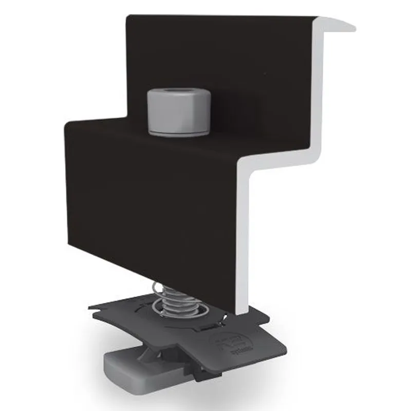 K2 Systems K2 Modulendklemme 30-31 mm, schwarz eloxiert, 1005347