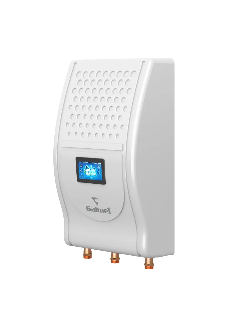 GBOX Speicher des Galmet Monoblock Wärmepumpensets für Warmwasserbereitung