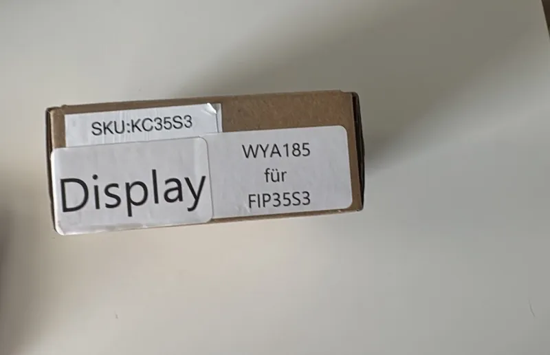 Ersatzdisplay WYA185 für Fantastic FIP35S3 Pool-Wärmepumpe – Bild 2