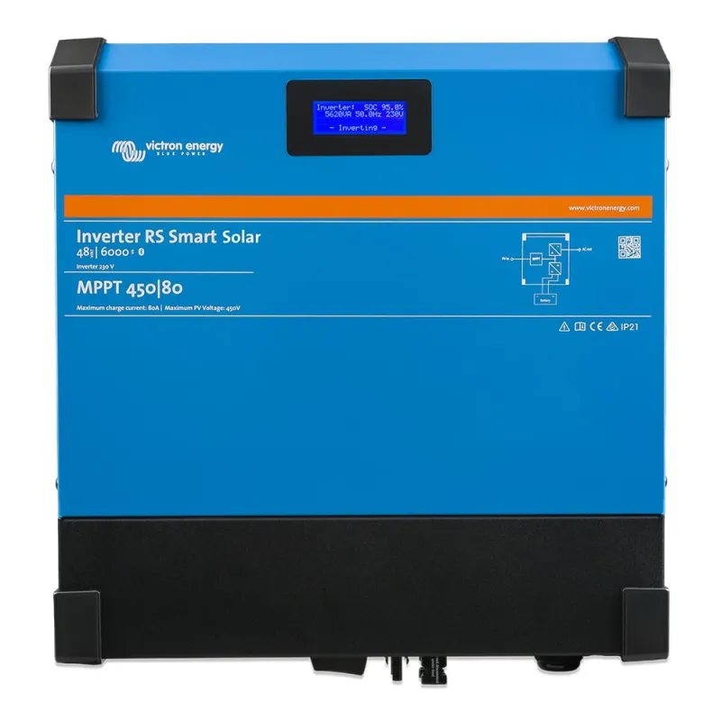 Wechselrichter / Hybrid Ladegerät Victron RS Smart Solar 48/6000 230V