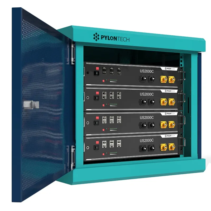 Pylontech Batterieschrank 09U für US2000C/US3000C/US5000/UP2500 Batterien – Bild 2