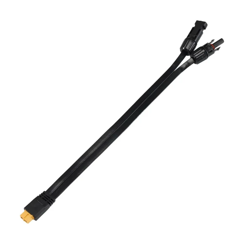 XT60 zu PV-Stecker 1,5m Flat Cable 4mm² Verbindungskabel (Super Flach) – Bild 6