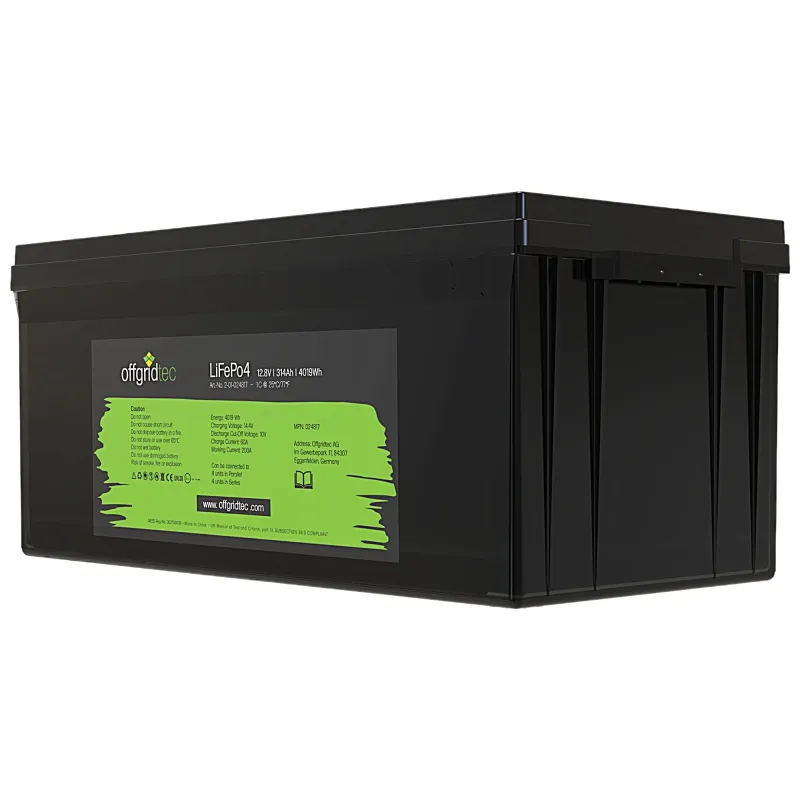 LifePo4 Akku 12/314 12,8V 314Ah BMS integriert 4019Wh