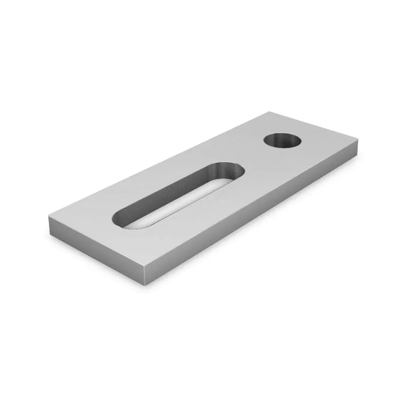 K2 Systems Aluminium Adapterblech M10 für PV-Modul-Montage auf Aluminium-Unterkonstruktion