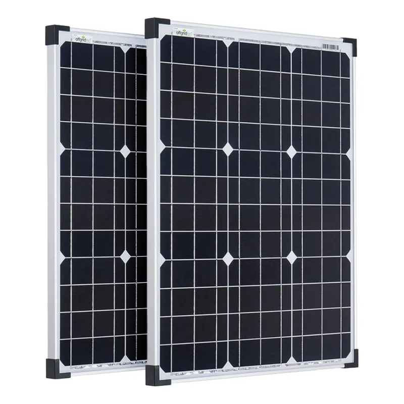 Mobil VeCore S 100W 1280Wh Wohnmobil Solaranlage inkl. MultiPlus12/800/35 Wechselrichter, Batterieladegrät und Laderegler - schwarz – Bild 2