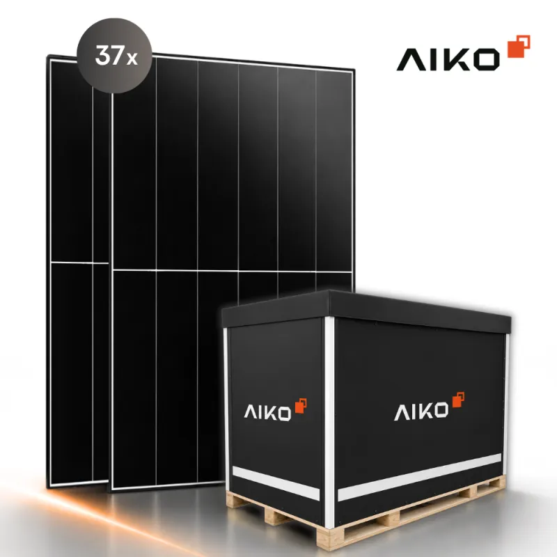 AIKO Neostar 2P+48w 485 Wp Doppelglas Solarmodul AIKO-A485-GRH48Dw - Vollpalette (37 Stück)