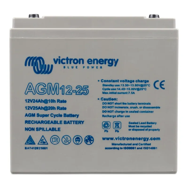 Batterie Victron AGM Super Cycle 12V 25Ah