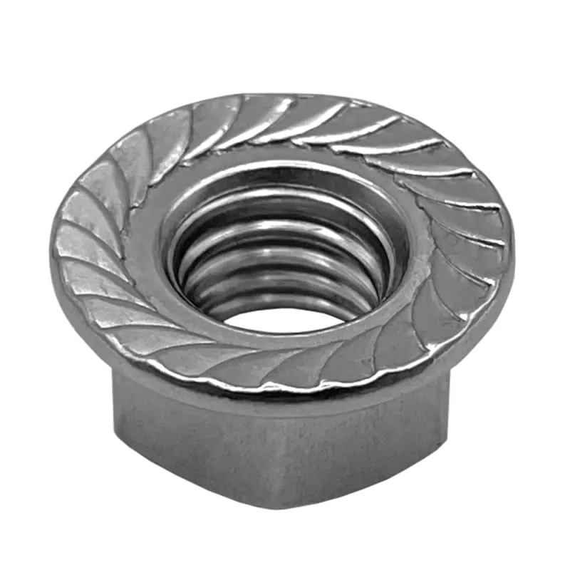 DSIN 6923 A2 M10 Sperrzahnmutter Edelstahl – Bild 2