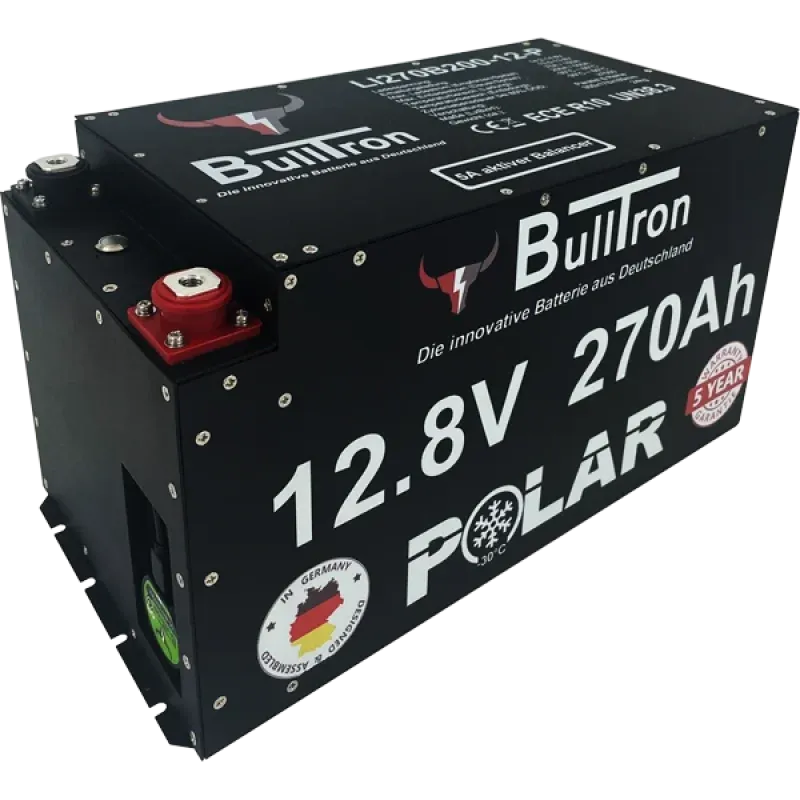 BullTron Polar 270Ah Untersitz mit 200A Dauerstrom inkl. Smart BMS & Bluetooth App und Heizung (Kopie)