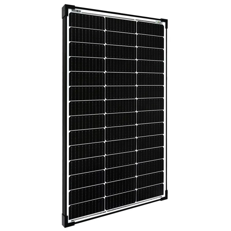 MONO 100W V2 Solarpanel 23V Black Frame
