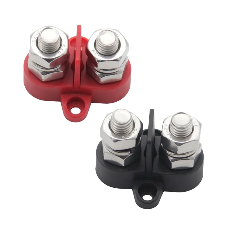 Seitliche Darstellung des Dual Terminals mit Isolationsplatte.