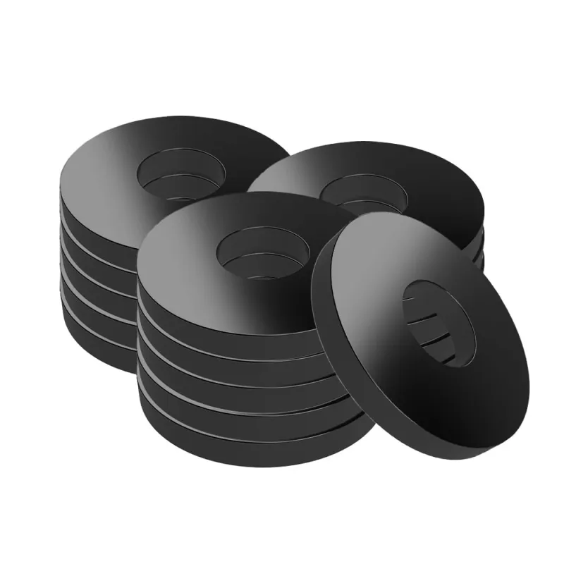 Unterlegscheibe Beilagscheibe schwarz Edelstahl V2A DIN304 M4 x 12mm - 100 Stk. – Bild 2