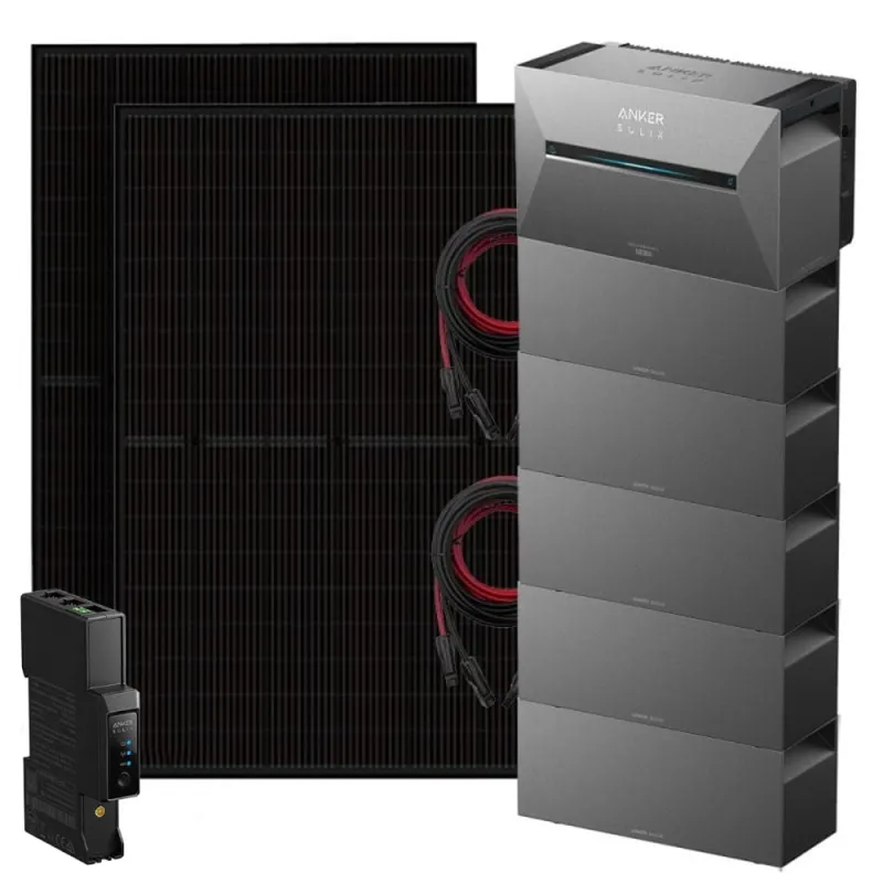 Anker 900W Solix 3 Balkonkraftwerk inkl. 16,13kWh Speicher E2700 BP2700 & Stromzähler