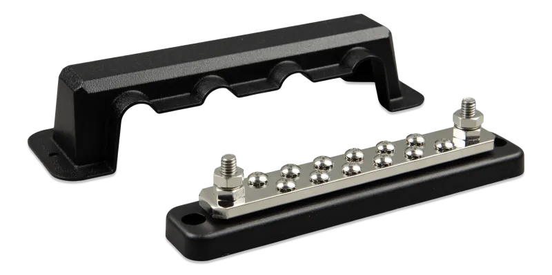 Busbar 250A 2P mit 12 Schrauben u. Abdeckung – Bild 2