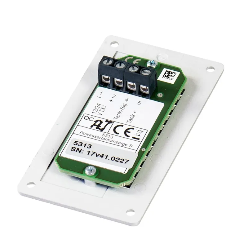 Anzeigefeld der Votronic 5315 Fäkaltankanzeige S mit Füllstandsanzeige