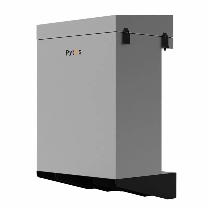 Wandmontage des Pytes R-BOX-NEMA Schranks, Schutz für Batteriespeicher