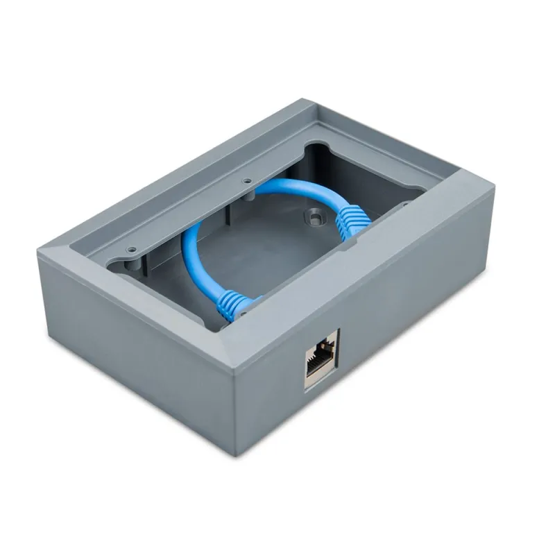 Seitenansicht des Victron Energy Solarmodul Gehäuses mit kompakten Abmessungen.