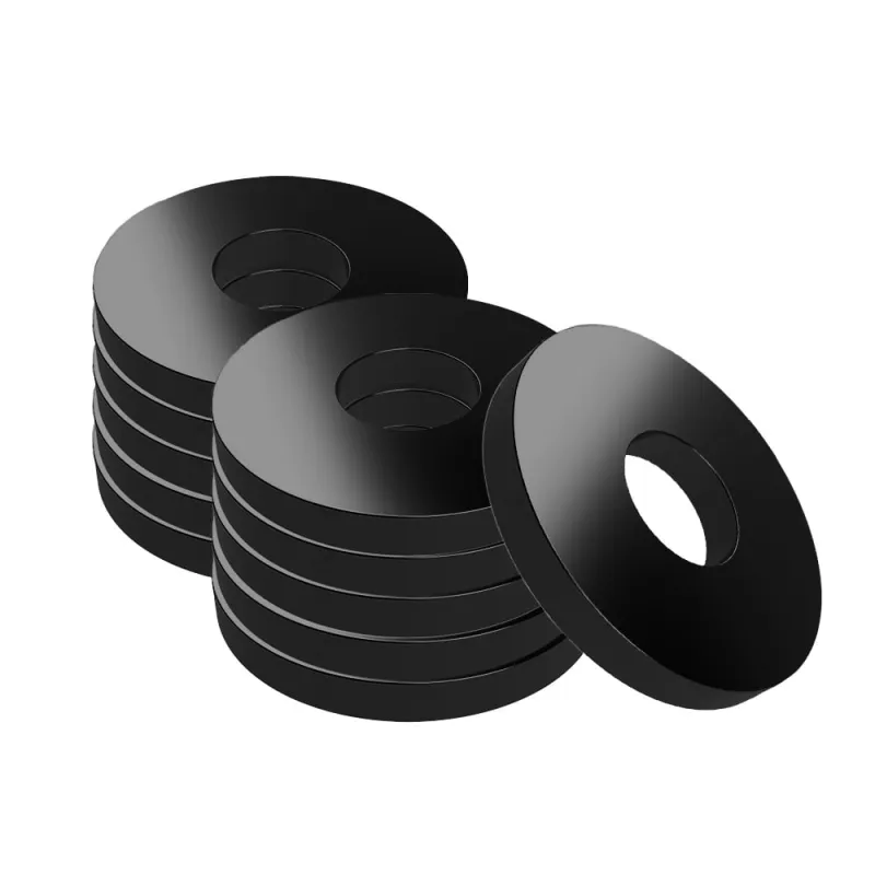 Unterlegscheibe Beilagscheibe schwarz Edelstahl V2A DIN304 M10 x 30mm - 50 Stk. – Bild 2