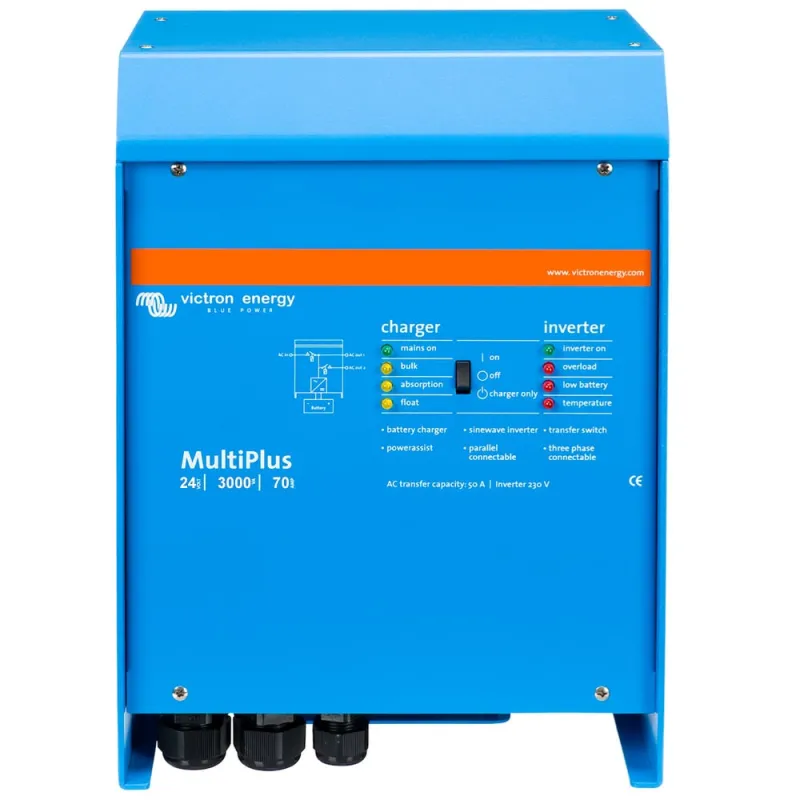 Wechselrichter / Ladegerät Victron MultiPlus 24/3000/70-50