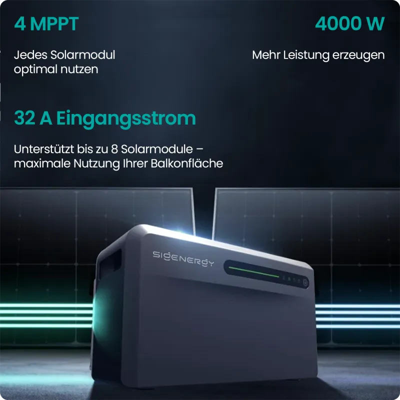 Vorteile des Sigenergy SigenMate Speichersystems in übersichtlicher Darstellung
