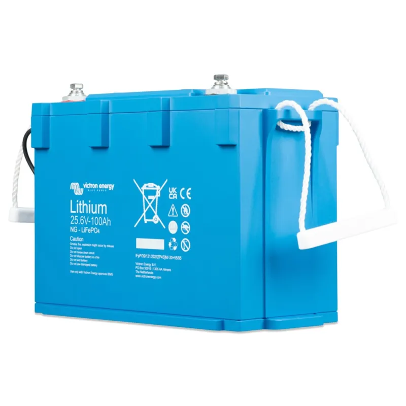 Victron Energy Lithium-NG Batterie mit integriertem Shunt für präzise Strommessung