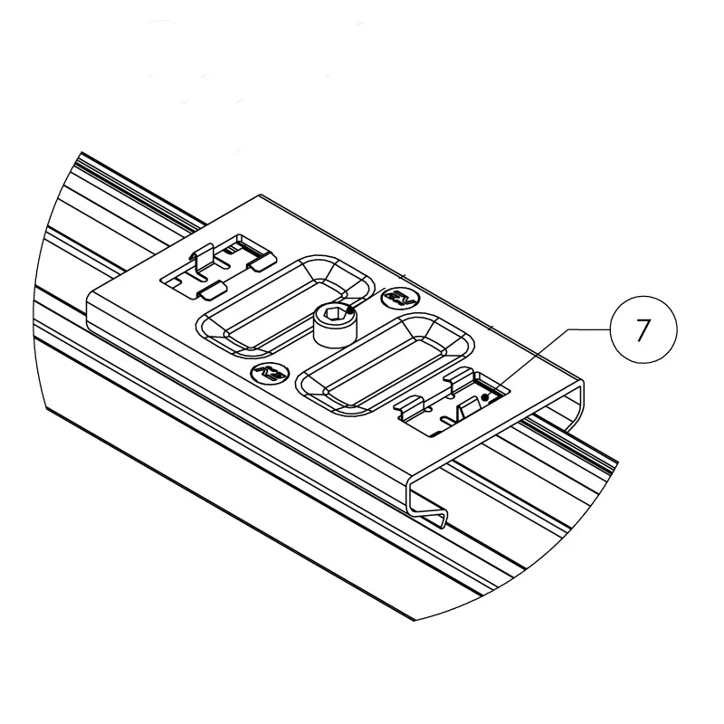 K2 Systems K2 Dome 6 Clip, 2003244