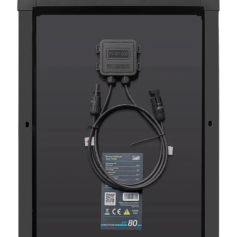 ECTIVE BSP 80 Black Monokristallin Solarmodul 80W – Bild 4