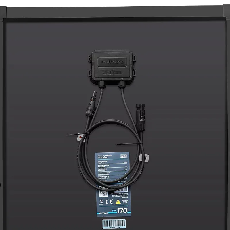 ECTIVE BSP 170 Black Monokristallin Solarmodul 170W – Bild 4