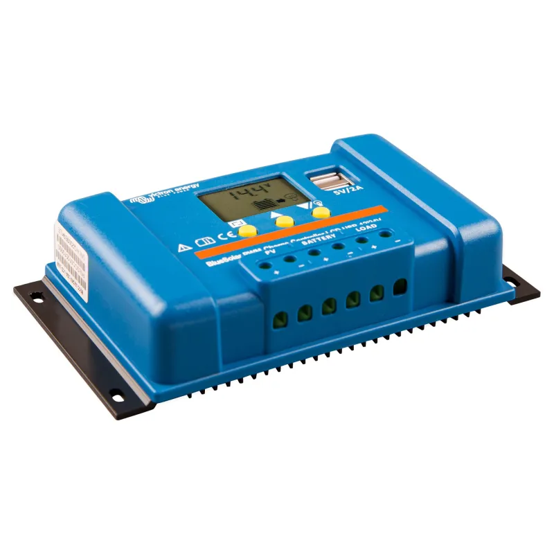 Solarladeregler Victron BlueSolar PWM-LCD&USB 12/24V-20A