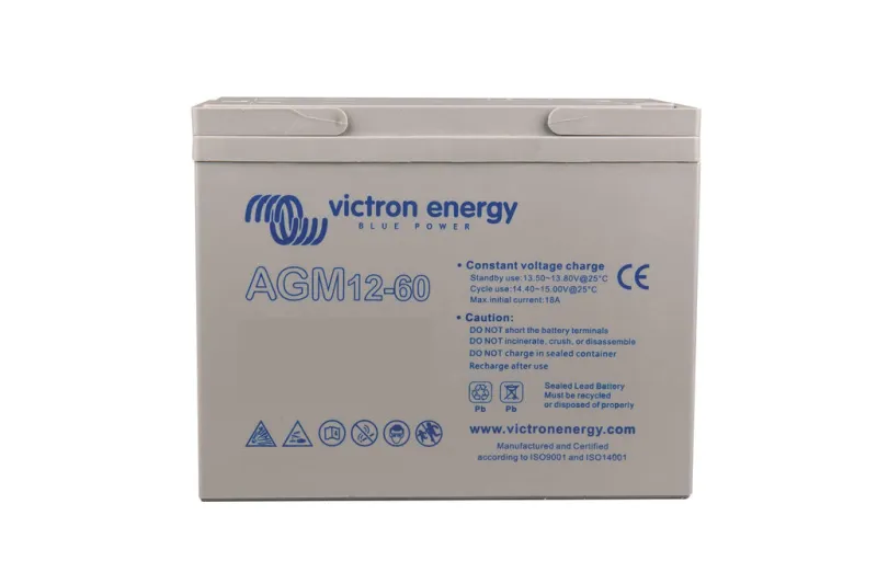 12V/60Ah AGM Deep Cycle Batt.