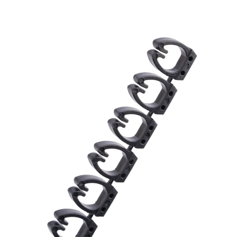 Kabelmarker Clips 0–9, 100 Stück, für 4 mm² Kabel, je 10x Zahl – Bild 3