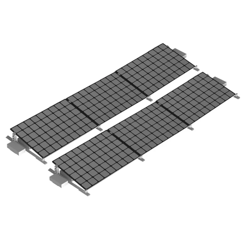 Flachdach Befestigungsset Ballast Montagekit Reihe 6 Module