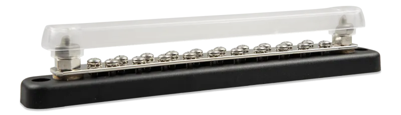 Busbar 150A 2P mit 20 Schrauben u. Abdeckung – Bild 2