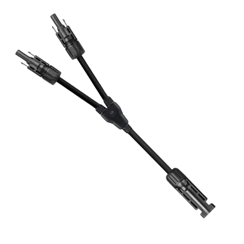 Y-Abzweigsolarkabel Stecker mit MC4 PLUS-Anschlüssen für Parallelschaltung von Solarmodulen