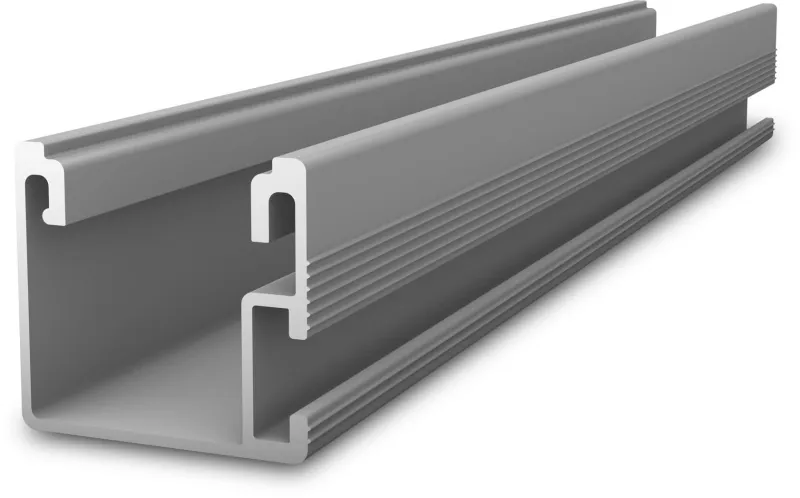 Montageschiene SingleRail 36 light von K2 Systems für sichere Modulbefestigung auf Dächern