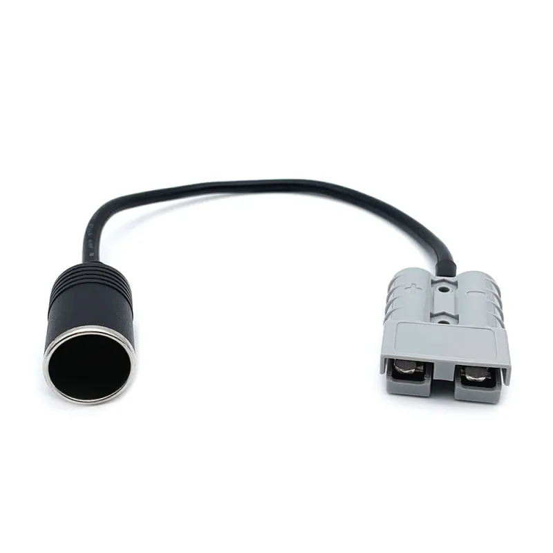 Anderson Adapter in seitlicher Perspektive, Kabellänge 200 mm.