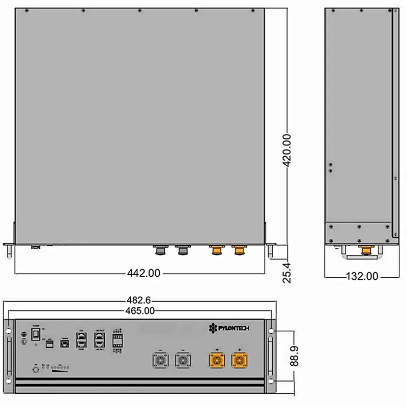 Pylontech US3000D 48 V LiFePO4-Batteriemodul mit 3,55 kWh – Bild 5