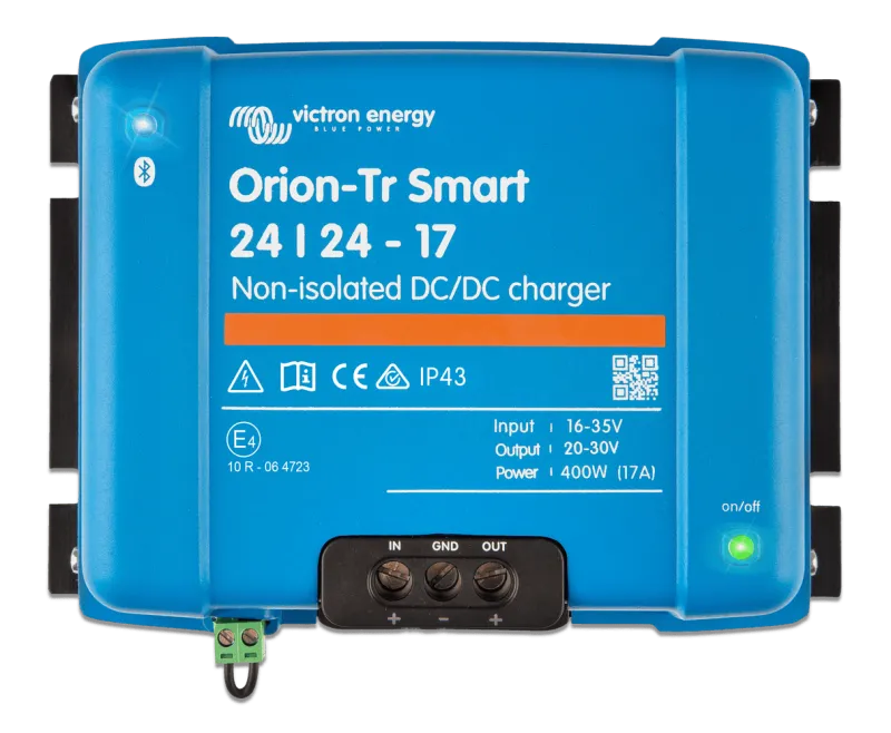 Victron Energy Orion-Tr Smart DC-DC-Ladebooster mit Bluetooth-Steuerung, Seitenansicht