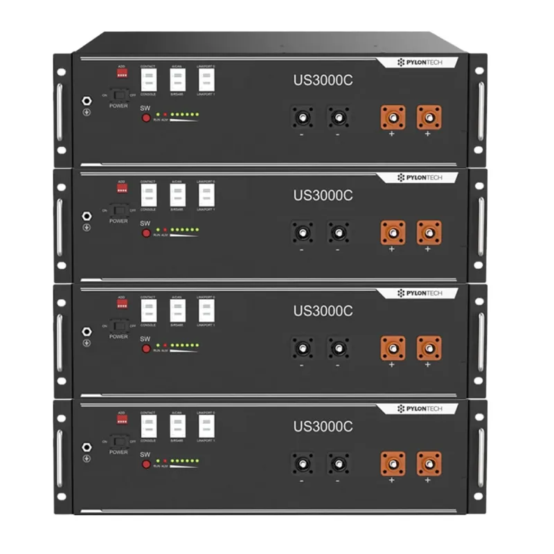 Backup-Kit 14kWh Pylontech LiFePO4 Akku - Victron MultiPlus II 48/5000 Wechselrichter 1-Phasig – Bild 2