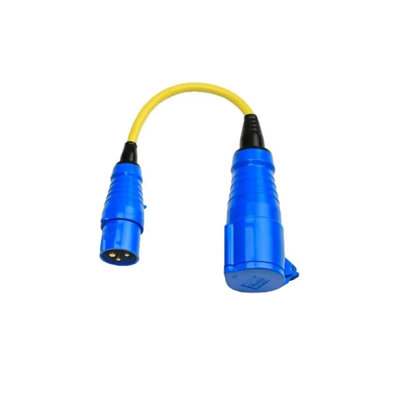 Adapterkabel Victron 16A auf 32A/250V-CEE Stecker 16A/CEE Kupplung 32A