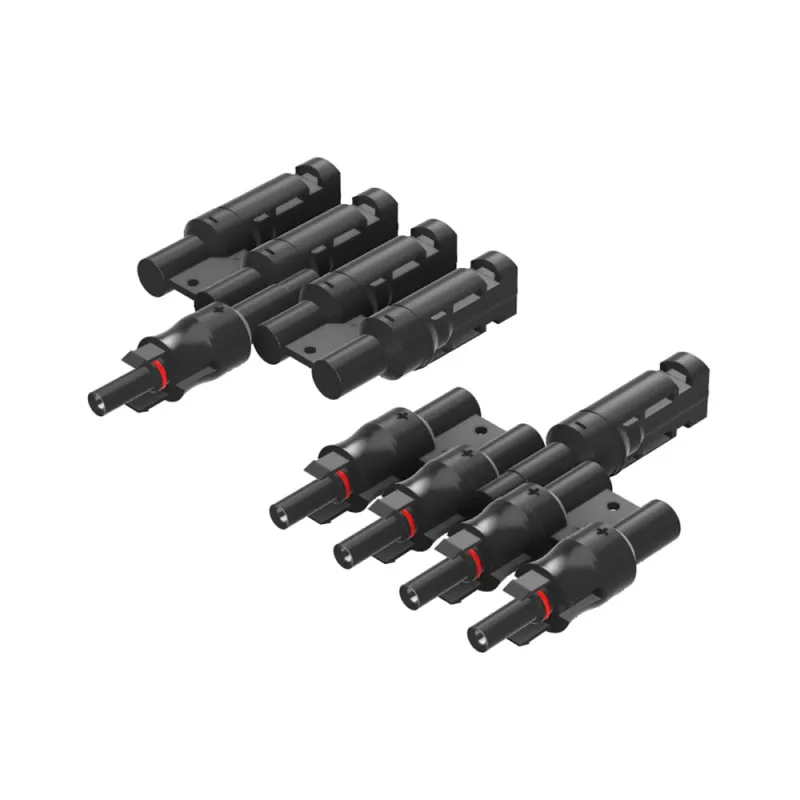 4-fach Abzweigbuchsen T-Stecker Solarstecker (Paar)
