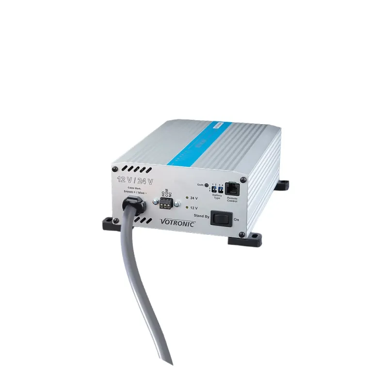 Votronic VAC 1224-16 Batterieladegerät 0534 12V/24V 16A + 4m Ölflex-Ladekabel – Bild 2