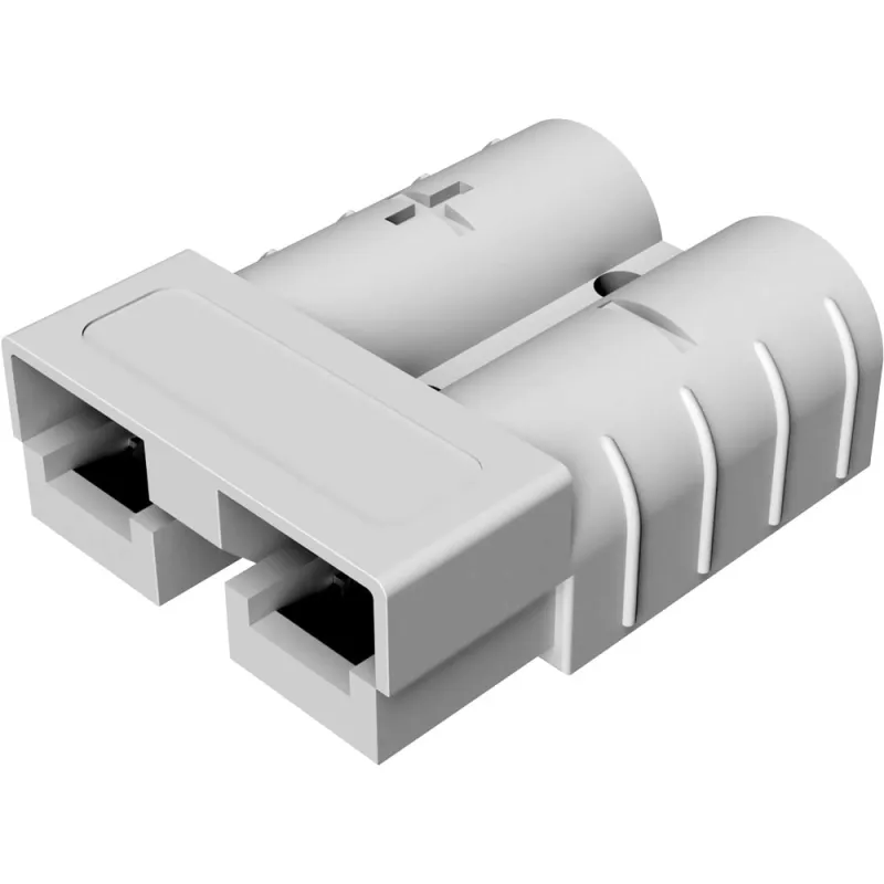 Detailansicht des SJ 50 Steckers, Kontaktbereich für 4–6 mm² Kabel.