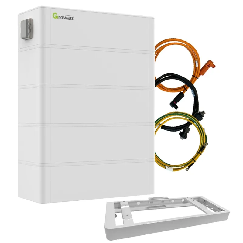 Growatt Batteriespeicher ARK HV mit 10,24 kWh Kapazität und LiFePO4-Technologie für Solarstromspeicherung.