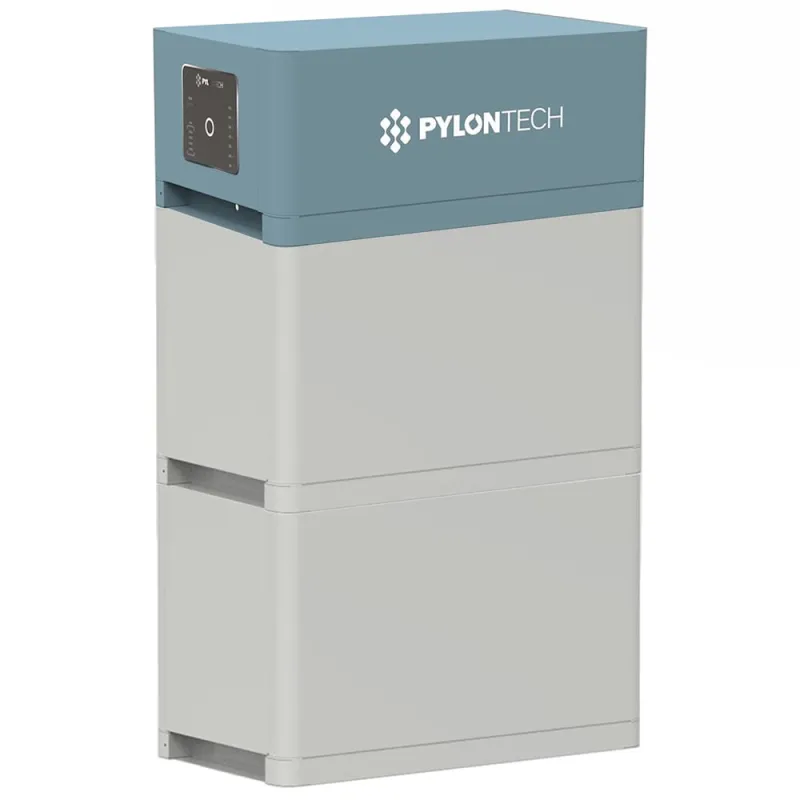 Pylontech Batteriespeicher Force-H2 mit 7,1 kWh Kapazität und 96 V Nennspannung in Frontansicht.
