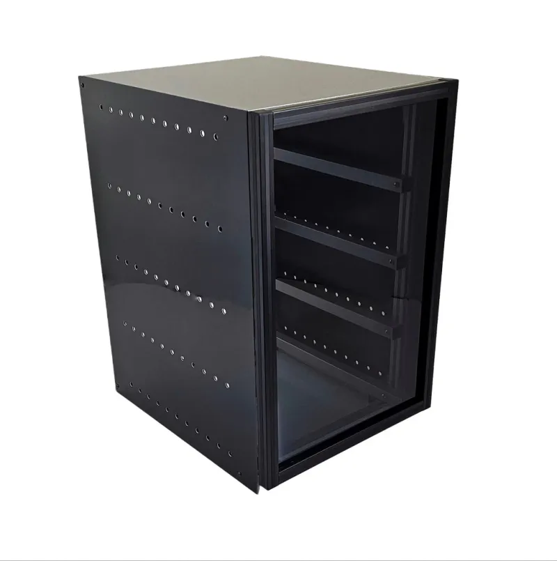 Batteriegehäuse für 4x Pytes E-Box 48100R LiFePo4-Batterien Black Series